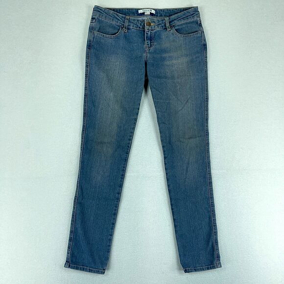 Forever 21 Womens Jeans Blue Size 28 Low Rise Skinny Leg Wash - Picture 1 of 10